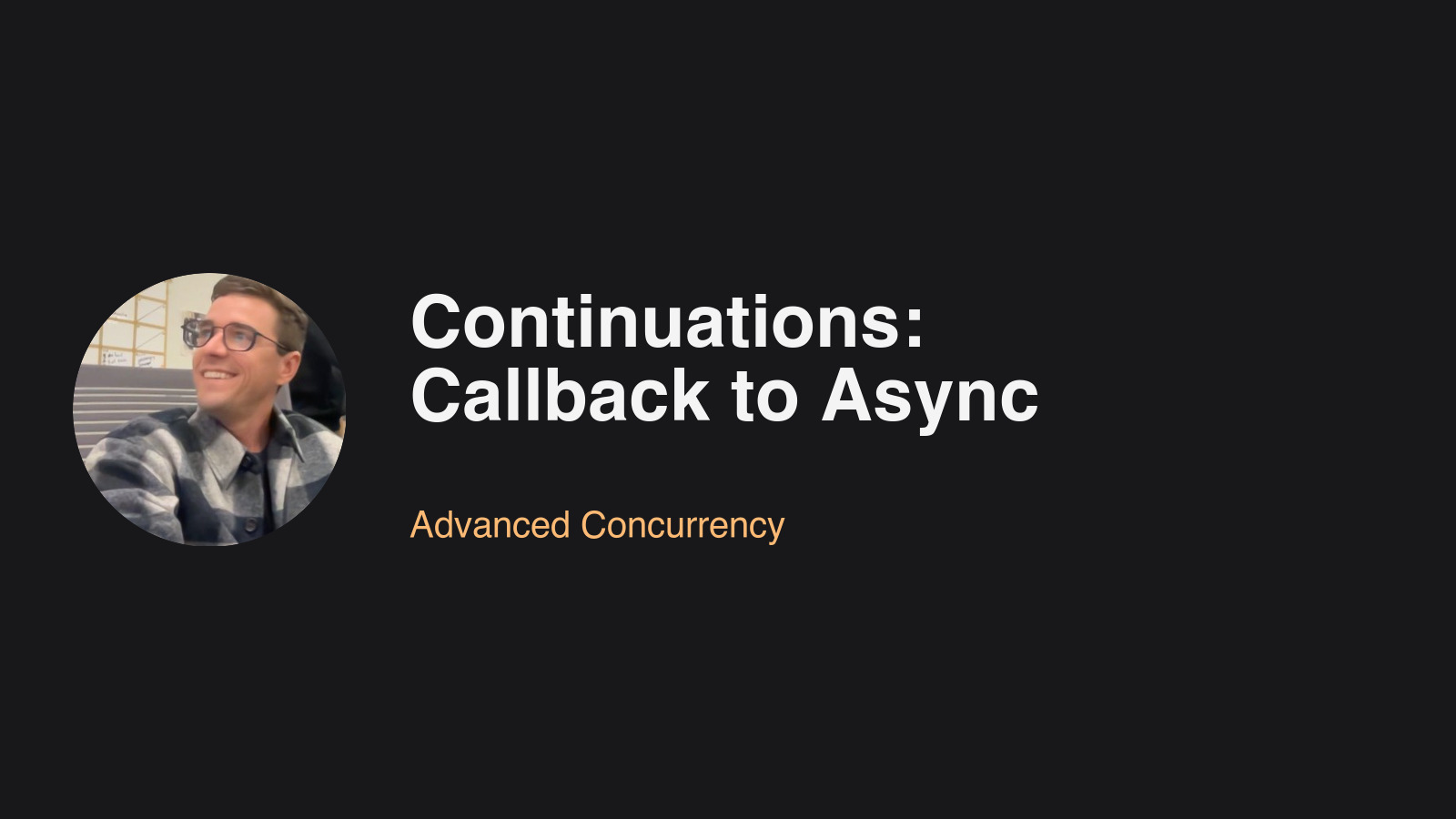 Featured image for blog post: Continuations: Callback to Async