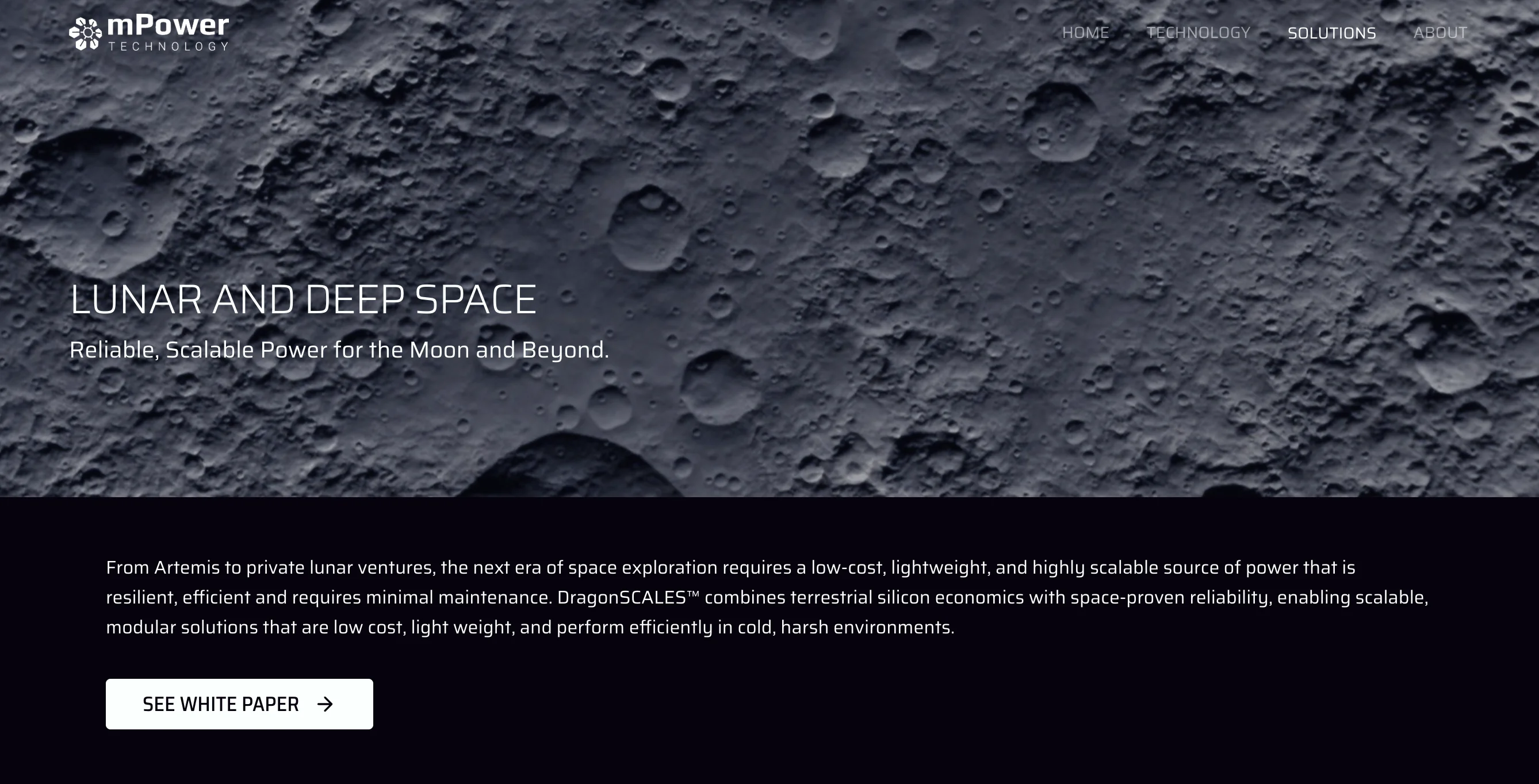 mPower Tech Website Preview 6