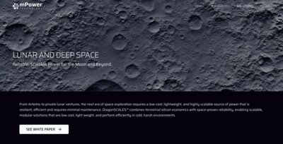 mPower Tech Website Preview 3