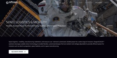 mPower Tech Website Preview 4