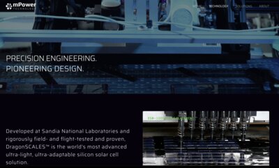 mPower Tech Website Preview 6